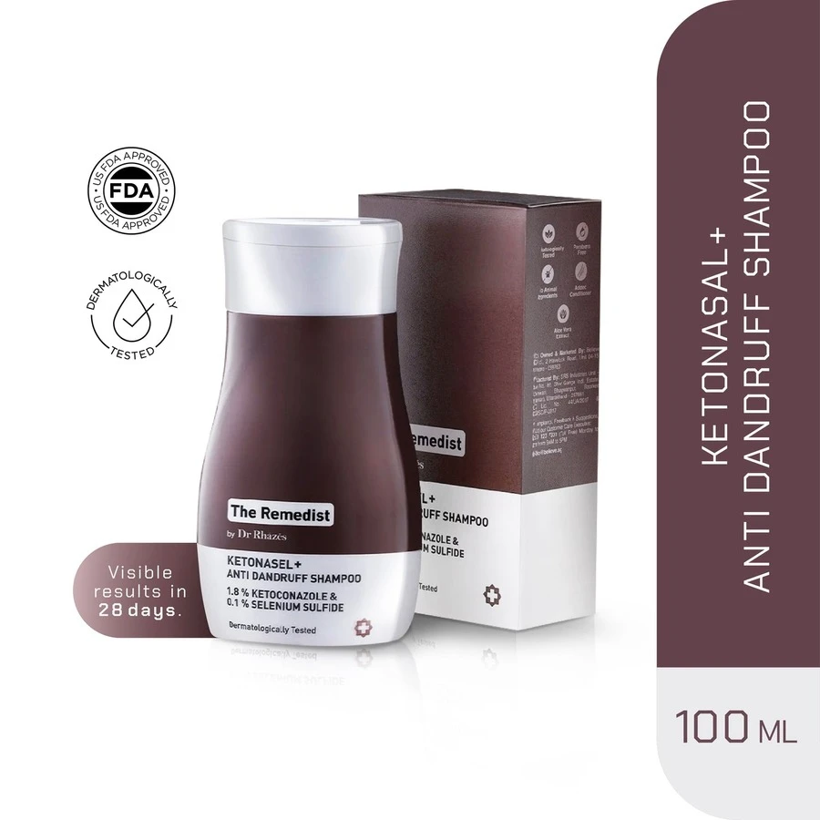 The Remedist ketonasel Plus Shampoo 100ml