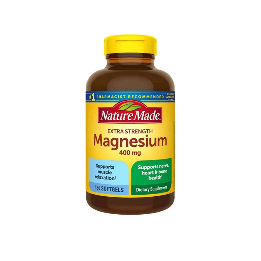 Nature Made Extra Strength Magnesium 400mg 180 Softgels price in Bangladesh | Authentic Product by Shundorjo