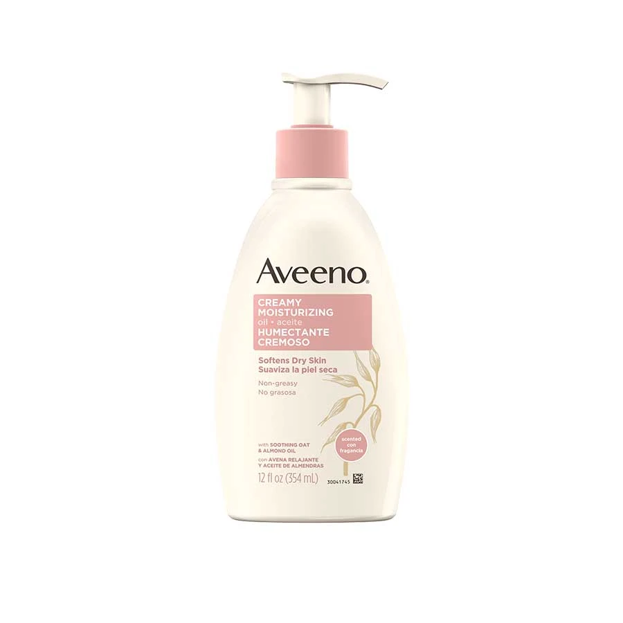 Aveeno Softens Dry Skin Creamy Moisturzing Oil 354ml