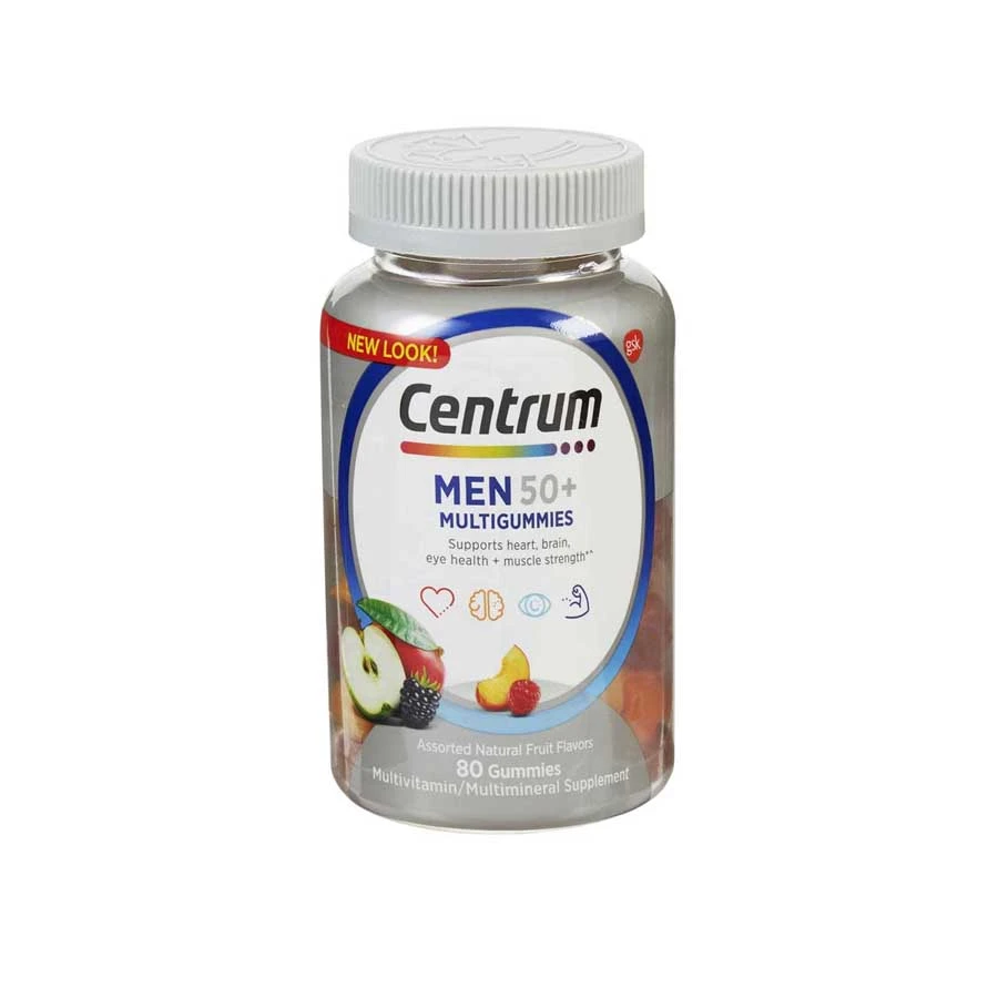 Centrum Multi Gummies Men 50+ Fruit Flavors 80pcs price in Bangladesh | Authentic Product by Shundorjo