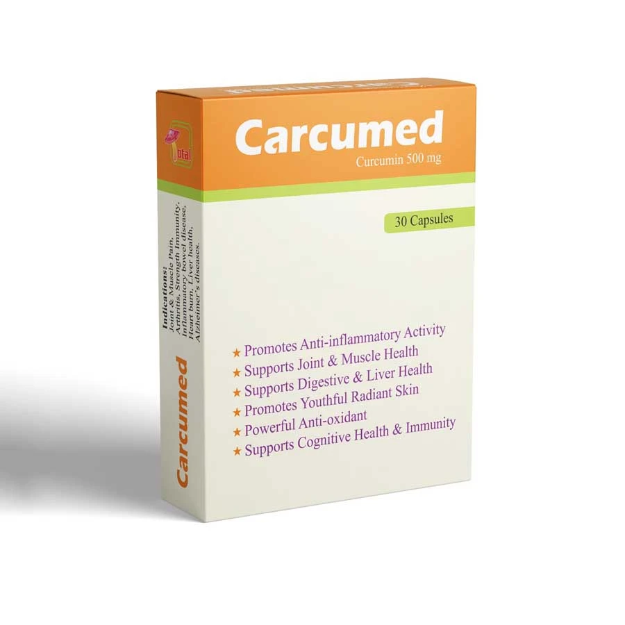 Carcumad 500mg 30 Capsules price in Bangladesh | Authentic Product by Shundorjo