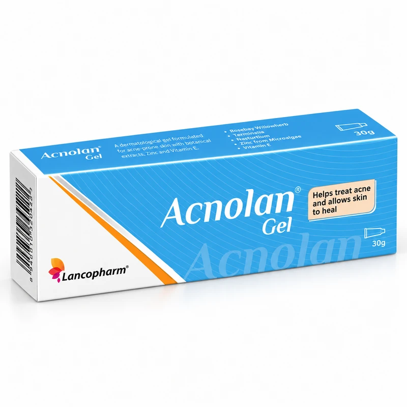Lancopharma Acnolan Gel 30gm – Acne Treatment & Skin Care Gel price in Bangladesh | Authentic Product by Shundorjo