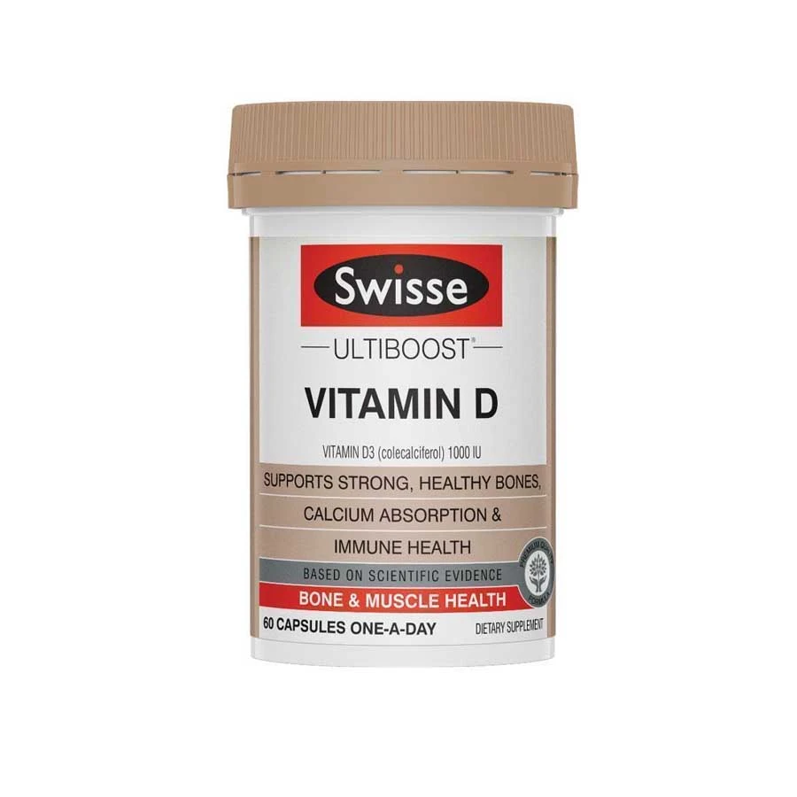 Swisse Ultiboost Vitamin D 60 Capsules price in Bangladesh | Authentic Product by Shundorjo