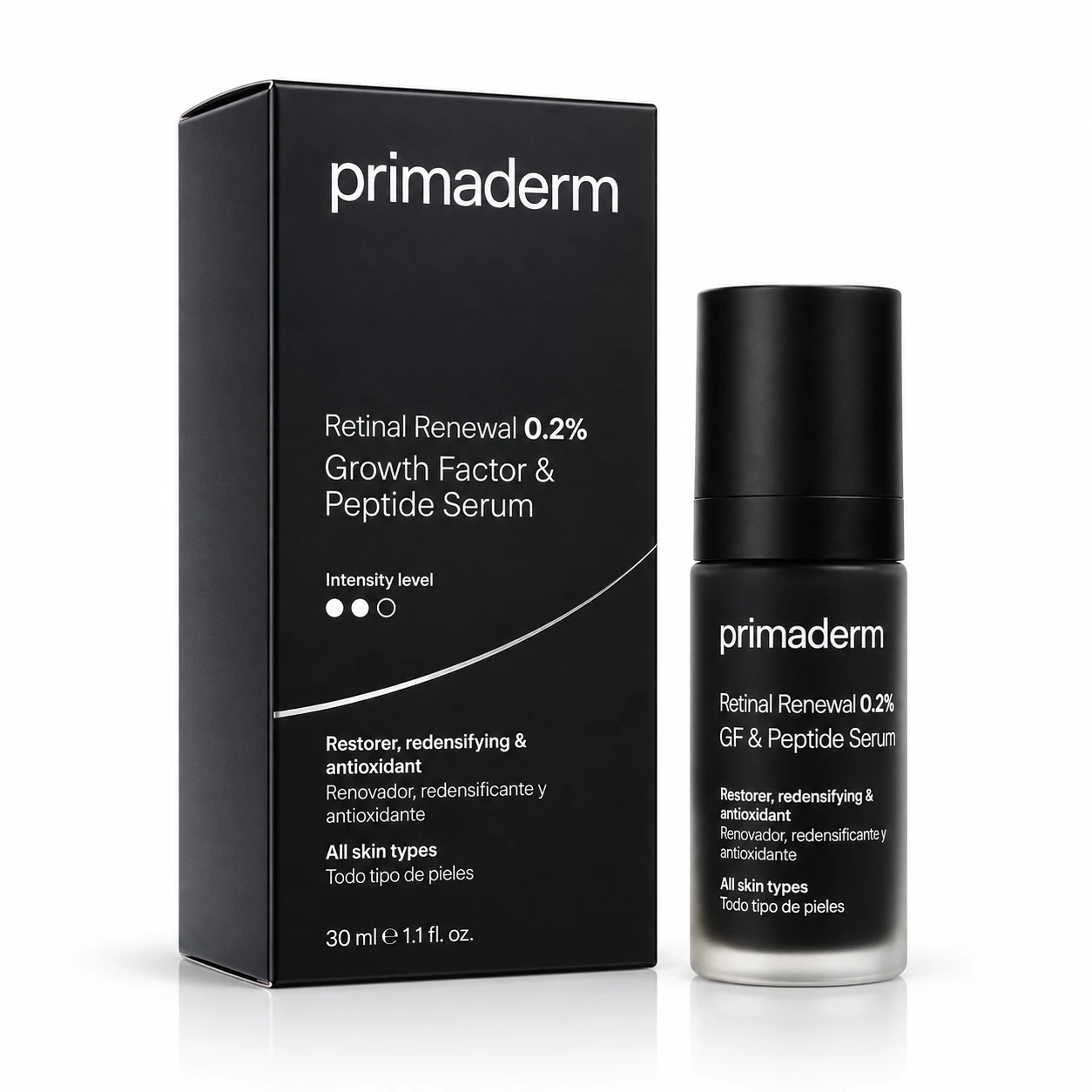 PRIMADERM Retinal Renewal 0.2% GF & Peptide Serum 30ml price in Bangladesh | Authentic Product by Shundorjo