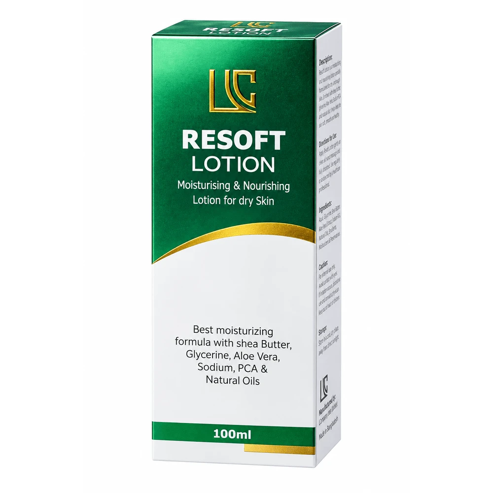 Resoft Lotion 100ml – Moisturizing & Nourishing Lotion for Dry Skin price in Bangladesh | Authentic Product by Shundorjo