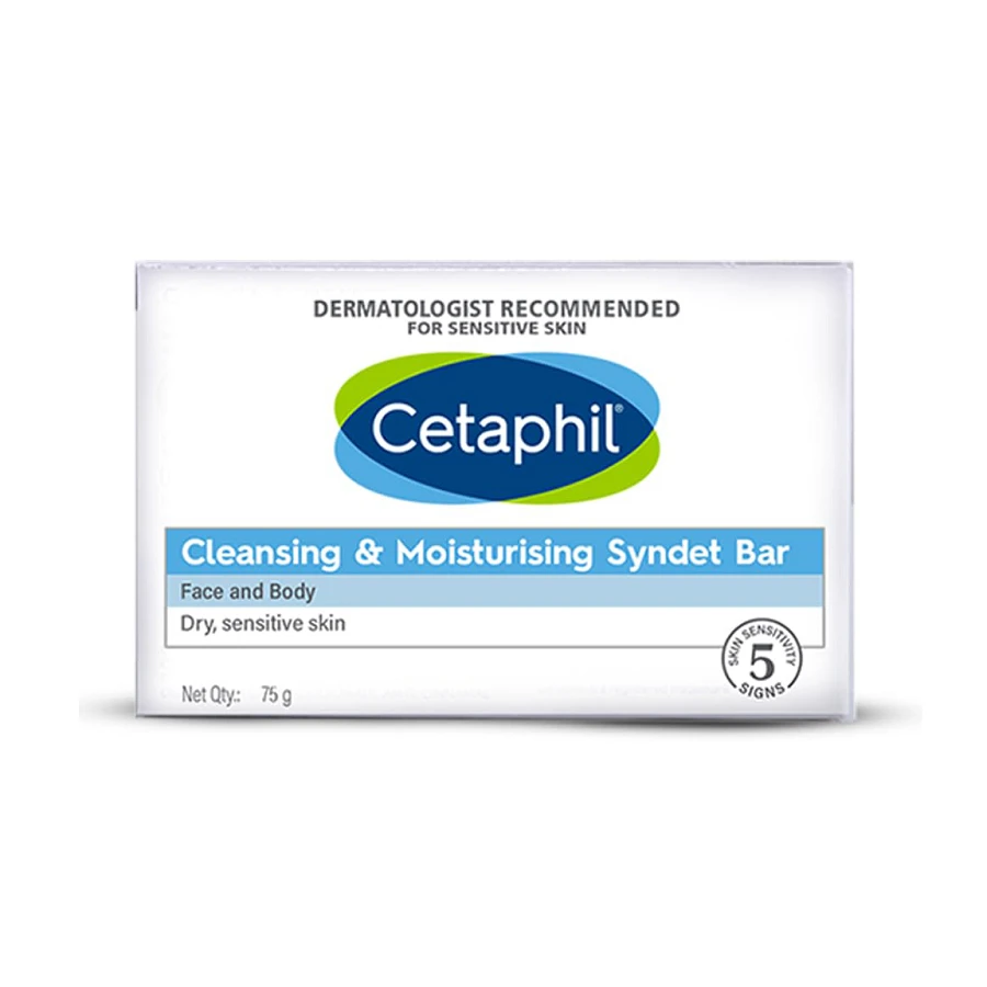 Cetaphil Cleansing and Moisturising Syndet Bar (75gm) price in Bangladesh | Authentic Product by Shundorjo