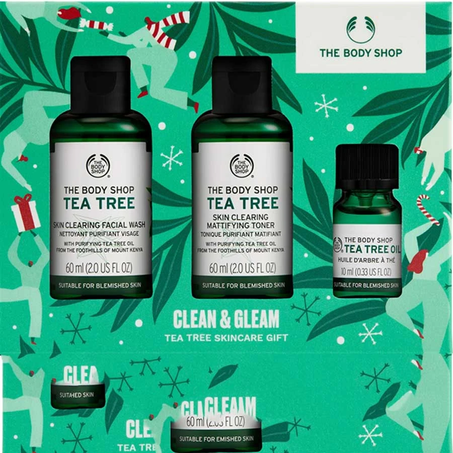 The Body Shop Clean & Gleam Tea Tree Skincare Gift Set price in Bangladesh | Authentic Product by Shundorjo