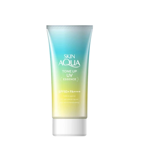 Skin Aqua Tone Up UV Essence Sunscreen SPF50+ PA++++ Mint Green 80g price in Bangladesh | Authentic Product by Shundorjo