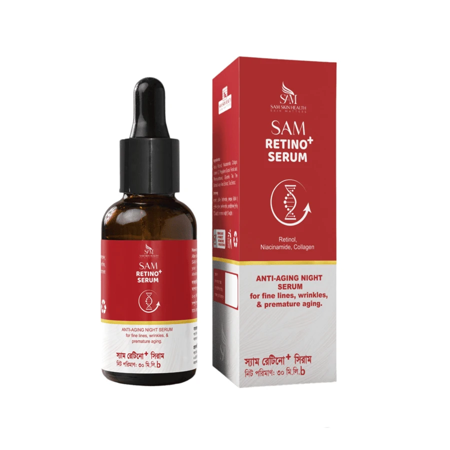 SAM Retino+ Serum 30ML price in Bangladesh | Authentic Product by Shundorjo