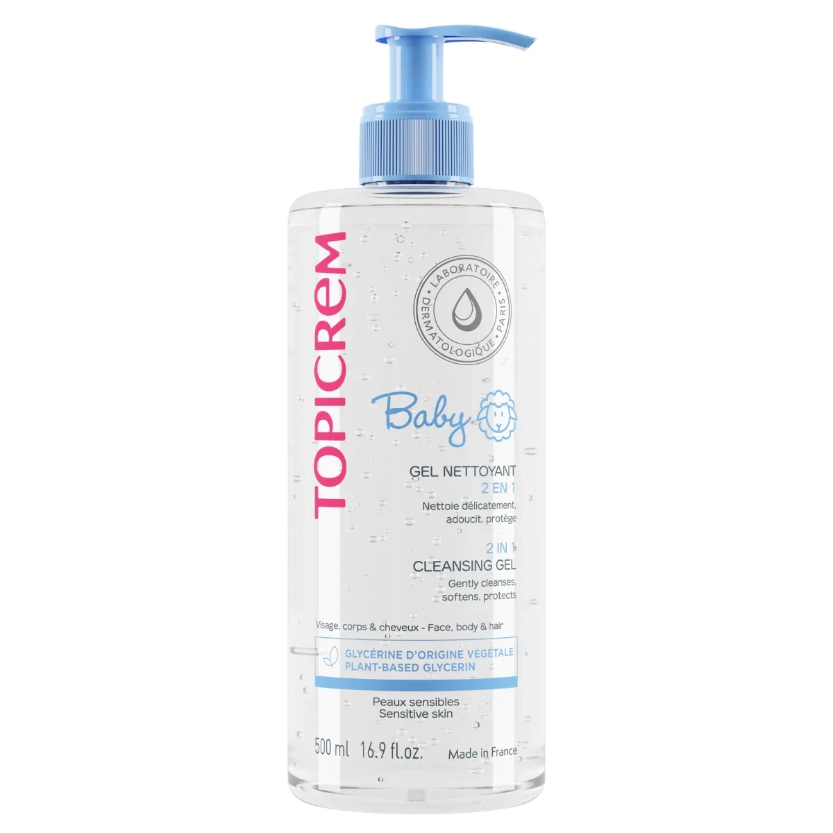 TOPICREM Baby 2-in-1 Cleansing Gel 500ml – Hair & Body Wash price in Bangladesh | Authentic Product by Shundorjo