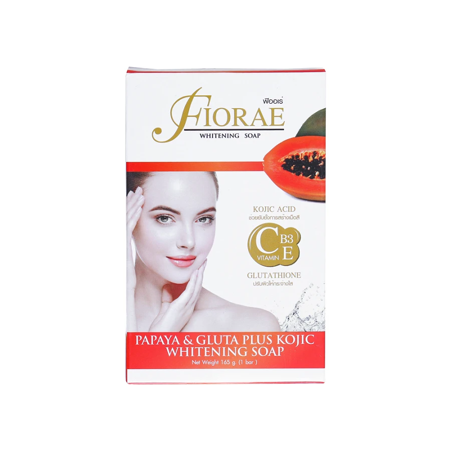 Fiorae Papaya & Gluta Plus Kojic Whitening Soap price in Bangladesh | Authentic Product by Shundorjo