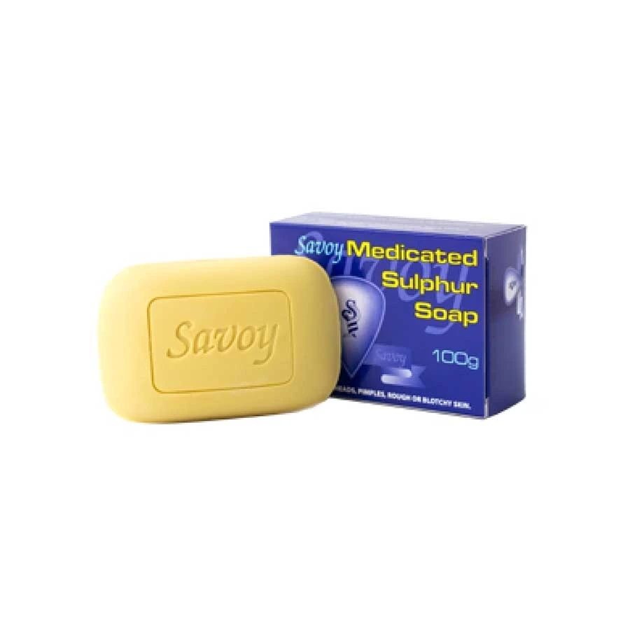 Savoy Medicated Sulphur Soap Skincare Treatment 100gm