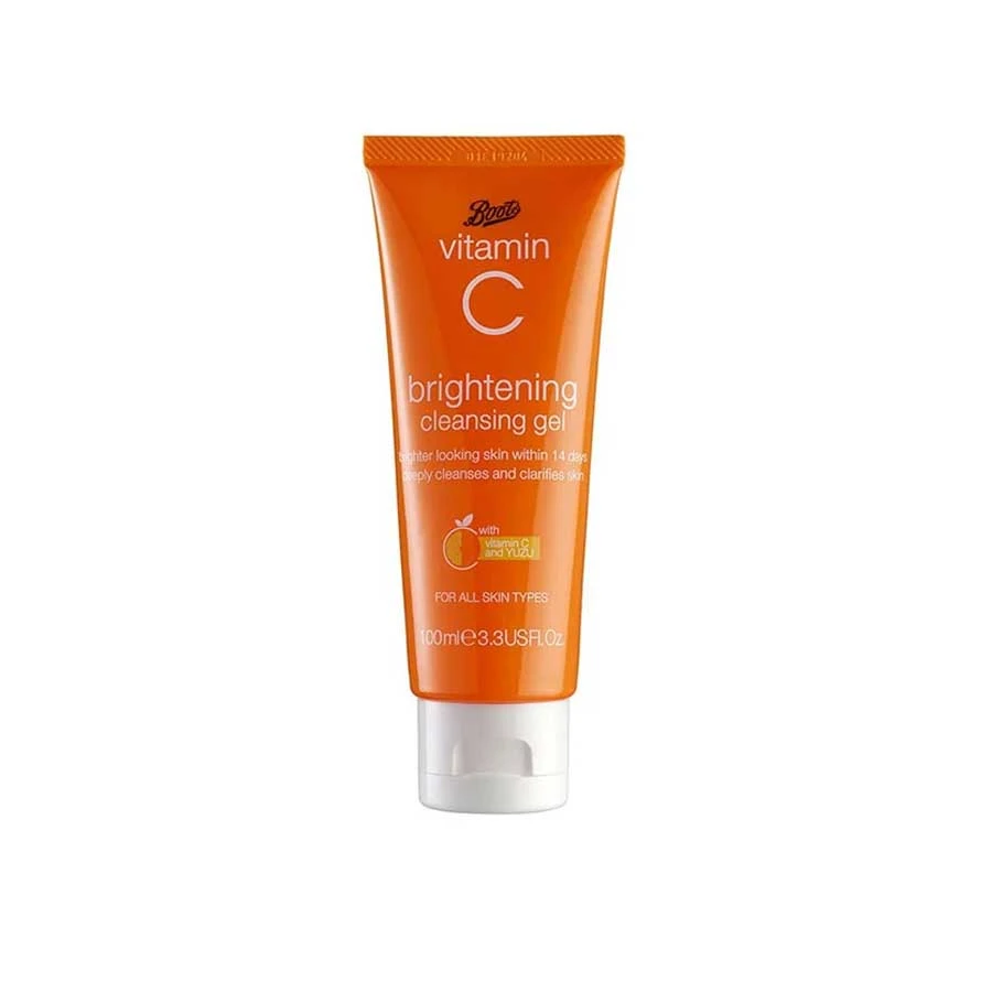 Boots Vitamin C Brightening Cleansing Gel 100ml price in Bangladesh | Authentic Product by Shundorjo