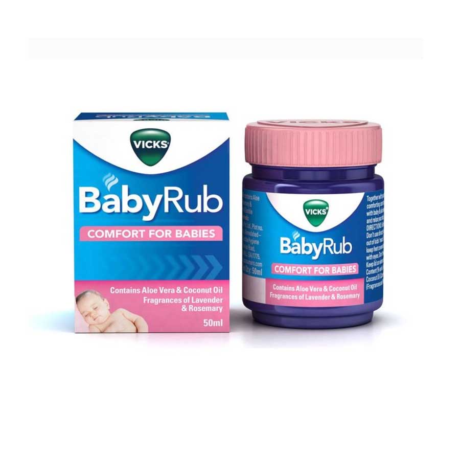 Vicks BabyRub Soothing Ointment 50ml price in Bangladesh | Authentic Product by Shundorjo