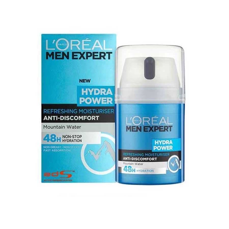 L'Oreal Men Expert Hydra Power Refreshing Moisturiser 50ml price in Bangladesh | Authentic Product by Shundorjo