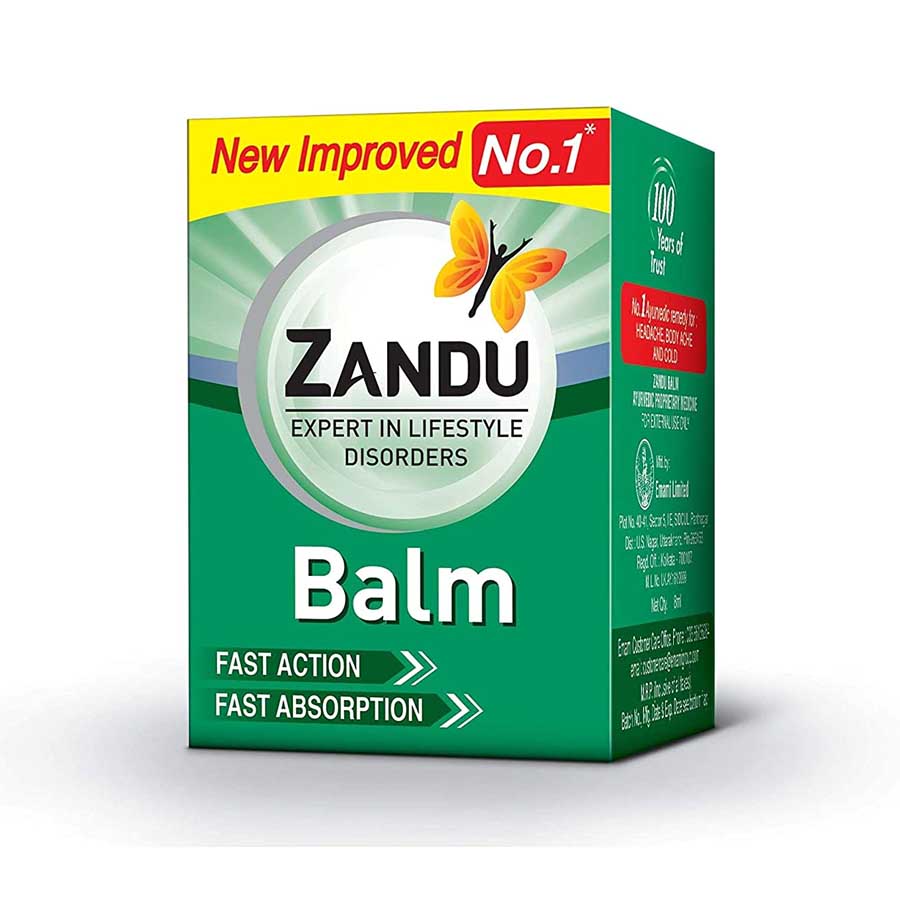 Zandu Balm Fast Action Pain Relief Balm 8ml price in Bangladesh | Authentic Product by Shundorjo